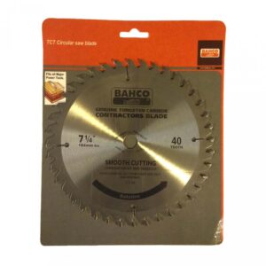 SIERRA CIRCULAR 7 1/4" DE 40 DIENTES (CTC-740) BAHCO