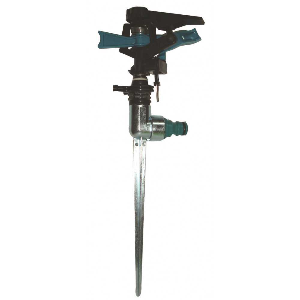 ASPERSOR PLASTICO CON ESTACA METALICA 1/2" GREEN SEASON (303000)